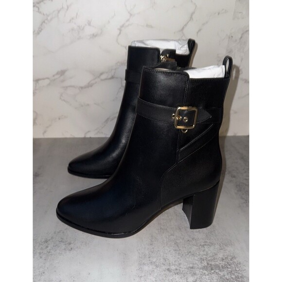 Coach Women's Black Olivia Bootie Boots 9 B (M) NEW $295 Retail - Picture 1 of 12